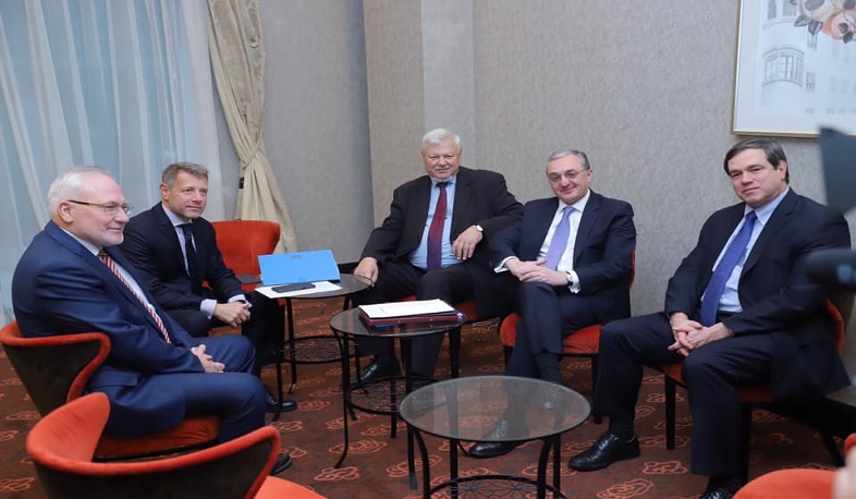 Մեկնարկել է ՀՀ արտգործնախարարի հանդիպումը ԵԱՀԿ Մինսկի խմբի համանախագահների հետ