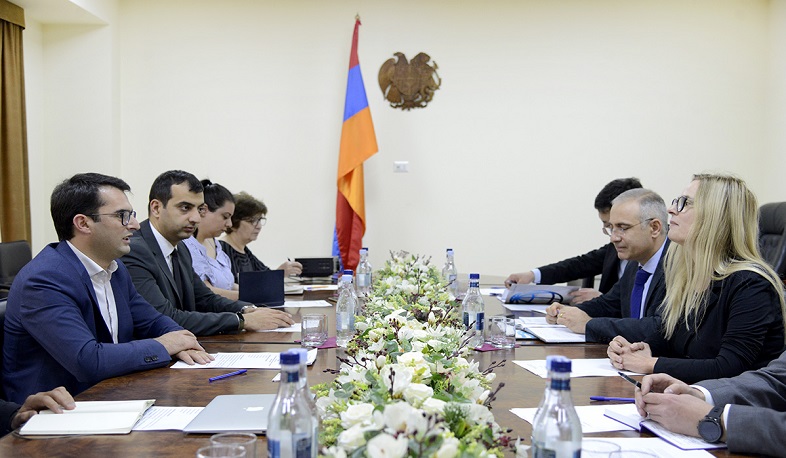 Հակոբ Արշակյանն ընդունել է Համաշխարհային բանկի պատվիրակությանը