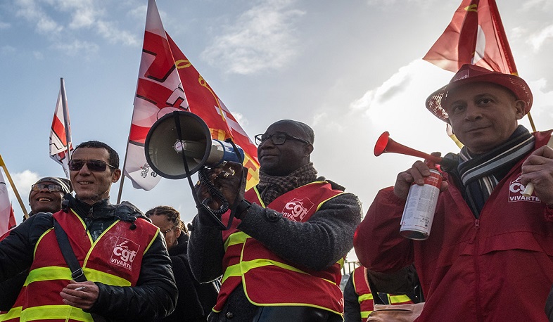 Ֆրանսիայում գործադուլի պատճառով 550 կմ-անոց խցանումներ են