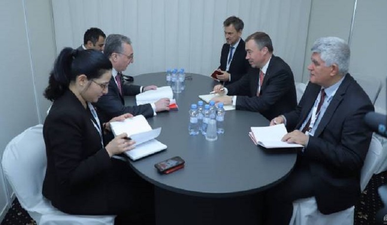 ԱԳ նախարարը հանդիպել է Հարավային Կովկասում և Վրաստանի ճգնաժամի հարցերով ԵՄ հատուկ ներկայացուցչի հետ