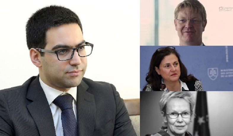 Ռուստամ Բադասյանը եվրոպացի պաշտոնյաների հետ քննարկել է ՀՀ դատաիրավական բարեփոխումները