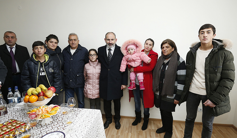 Վարչապետը Լեռնանցքում ներկա է եղել բնակարանամուտի