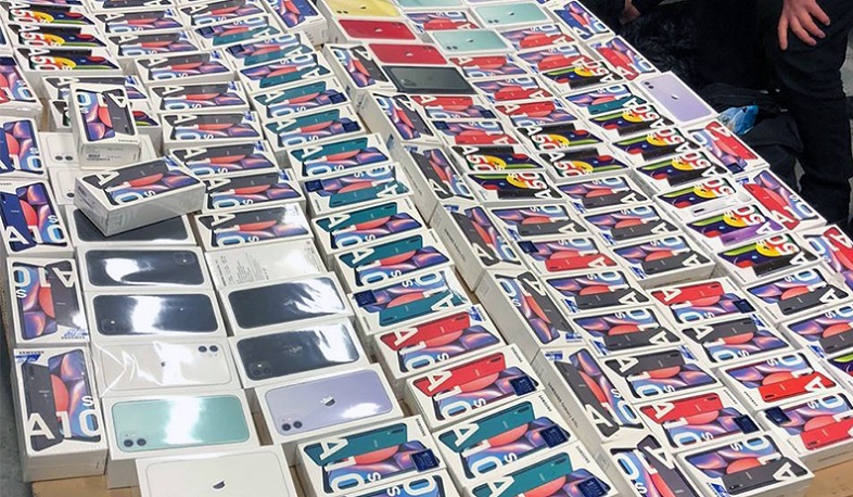 Մաքսային հսկողությունից թաքցված բջջային հեռախոսներ են հայտնաբերվել. ՊԵԿ