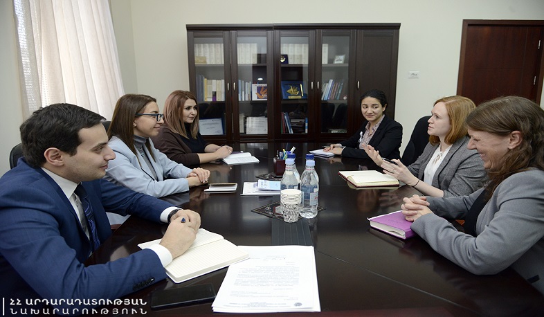 Արդարադատության փոխնախարարը բրիտանացի գործընկերոջ հետ քննարկել է ՄԻՊ-ում նախատեսվող բարեփոխումները