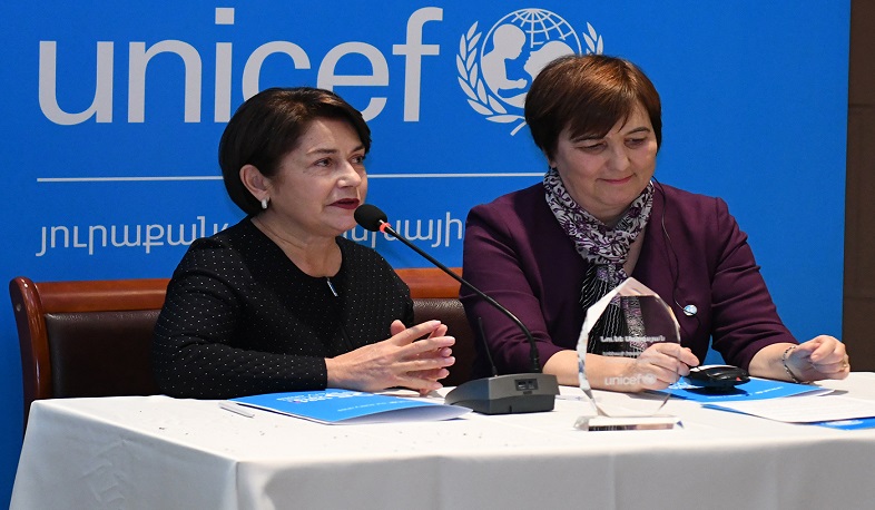 Նունե Սարգսյանը ՅՈՒՆԻՍԵՖ-ի կողմից նշանակվել է երեխաների իրավունքների արտակարգ պաշտպան