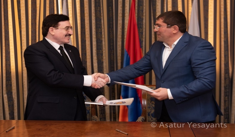 Համագործակցության հուշագիր՝ ՀԸՖ-ի ևԱրաբական երկրների ըմբշամարտի ֆեդերացիայի միջև