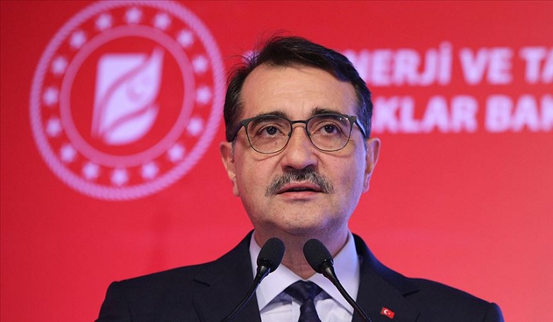 Turkey’s energy and natural resources minister Fatih Donmez condemns Res. 150