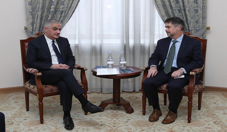 Մհեր Գրիգորյանն ընդունել է ԱՄՀ հայաստանյան առաքելության ղեկավարին