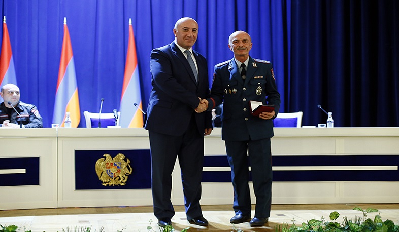 Պարգևատրման արարողություն՝ ոստիկանությունում