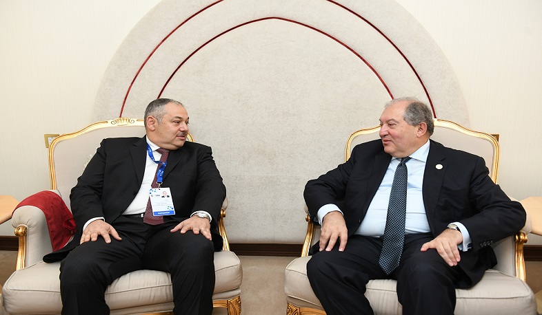 Կատարում նախագահ Արմեն Սարգսյանի հանդիպումները շարունակվում են