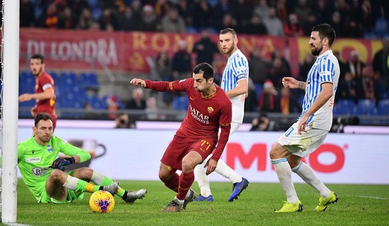 «Ռոմա»-ՍՊԱԼ խաղում Մխիթարյանը գոլի հեղինակ է դարձել