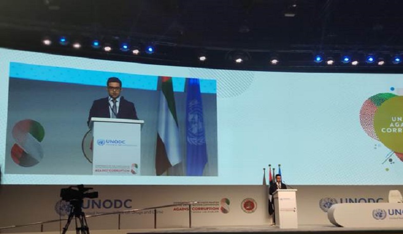 Աբու Դաբիում Ռուստամ Բադասյանը ներկայացրել է հակակոռուպցիոն պայքարը