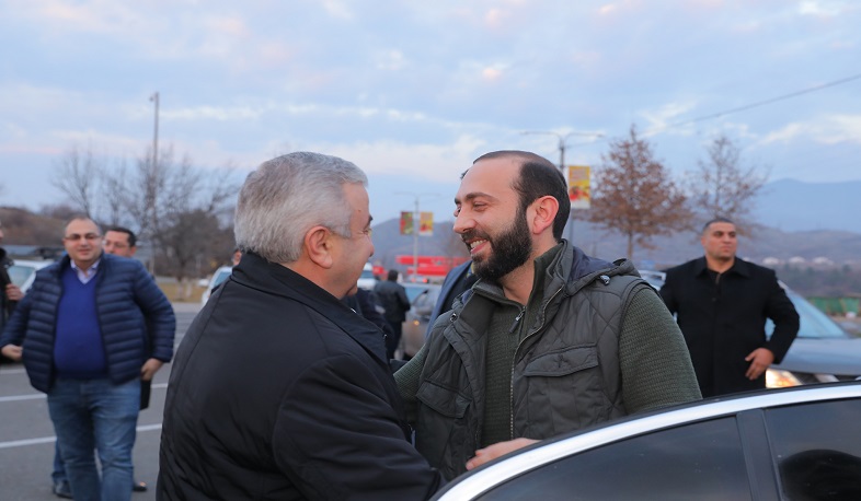 Արարատ Միրզոյանի գլխավորած պատվիրակությունը ժամանել է Ստեփանակերտ