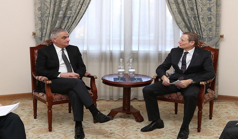 Մհեր Գրիգորյանն ընդունել է ՏՀԶԿ գլխավոր քարտուղարի տեղակալին