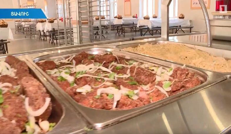 Բանակում ճաշը համեղ՝ ինչպես տանը