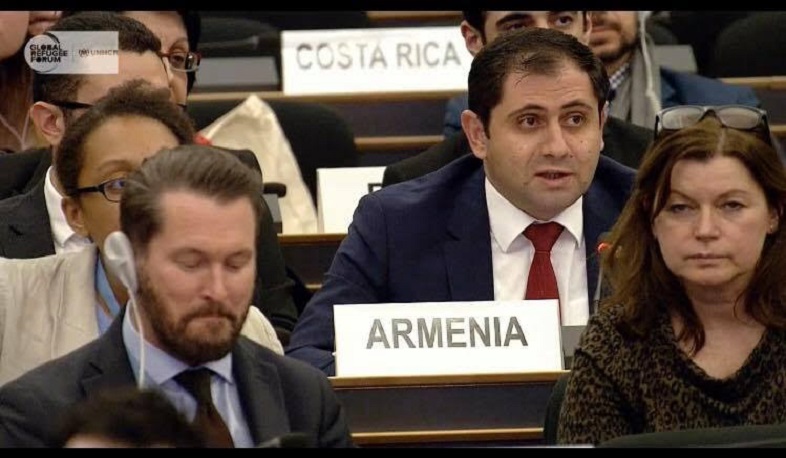 Սուրեն Պապիկյանը ներկայացրել է փախստականների խնդիրների լուծման ոլորտում ՀՀ-ի լավ փորձը