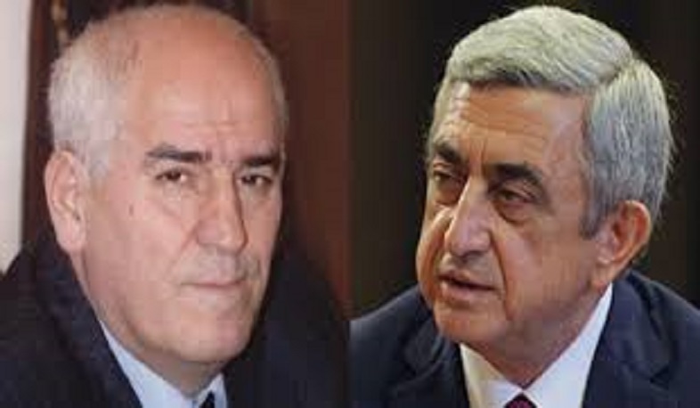 Սերժ Սարգսյանի և Բարսեղ Բեգլարյանի գույքի վրա կալանք է դրվել