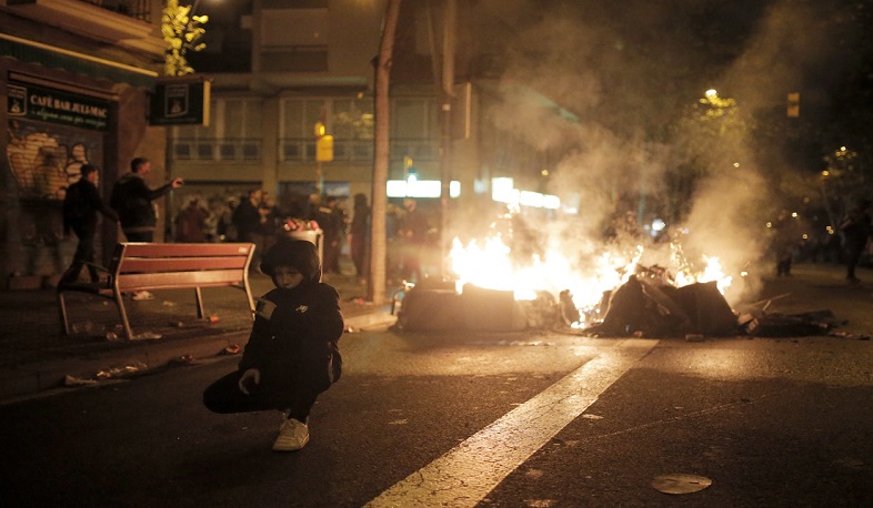 Զանգվածային բախումներ Բարսելոնայում