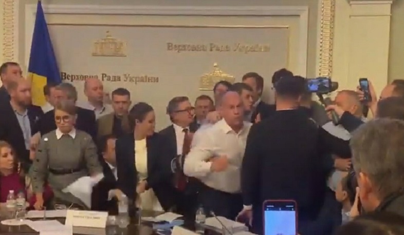 Ծեծկռտուք Ուկրաինայի Գերագույն ռադայում