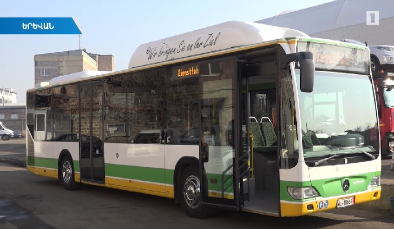 Տնտեսապես շահավետ գերմանական ավտոբուսները Երևանում են
