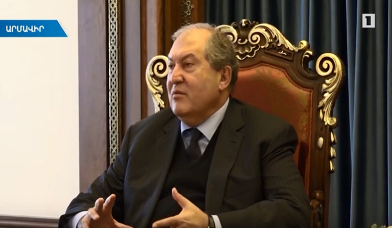 Նախագահ Արմեն Սարգսյանը՝ Արմավիրի մարզում