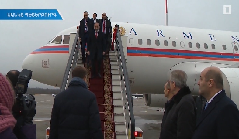 Վարչապետը Սանկտ Պետերբուրգում է