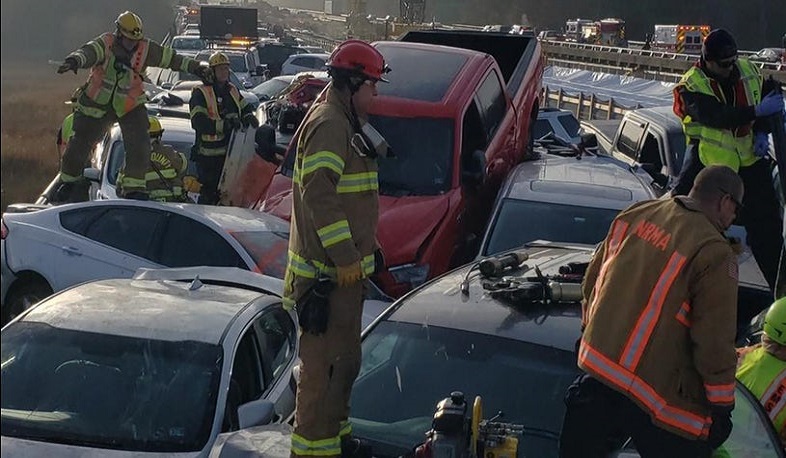 Խոշոր ավտովթար՝ առանց զոհերի