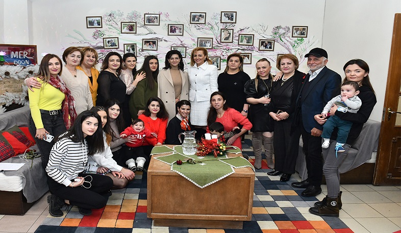 Աննա Հակոբյանն այցելել է ‹‹Մեր տուն›› սոցիալական հասարակական կազմակերպություն