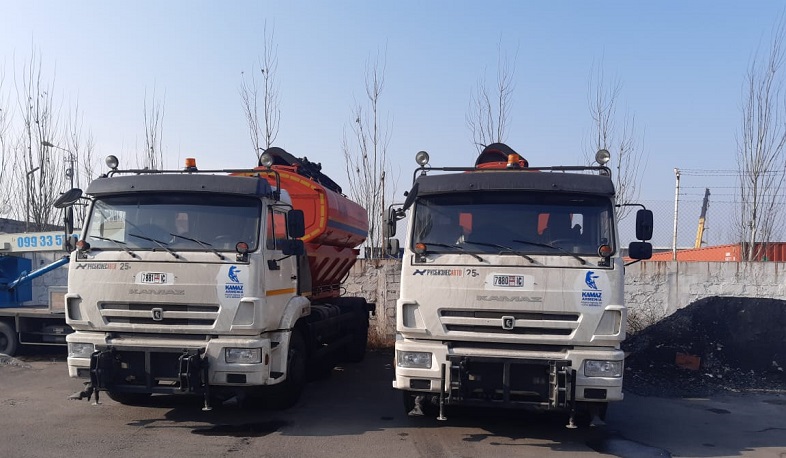 Երևանի քաղաքապետարանը երկու նոր «ԿամԱԶ» է ստացել