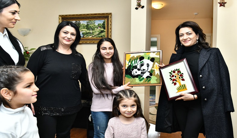 Աննա Հակոբյանն այցելել է «ՍՕՍ մանկական գյուղեր» բարեգործական հիմնադրամի Իջևանի մասնաճյուղ