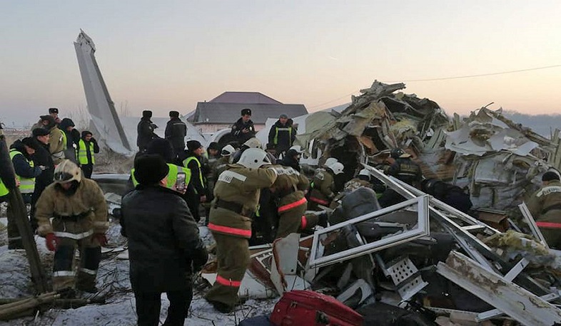 Ղազախստանում ինքնաթիռի վթարի հետևանքով ավելի քան մեկ տասնյակ ուղևոր է մահացել