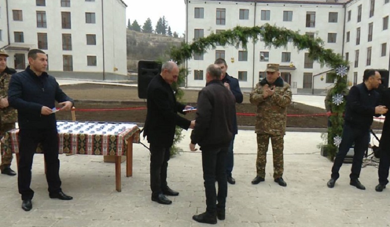 44 նոր բնակարան՝ Արցախի ՊԲ զինծառայողներին և պահեստազորայիններին