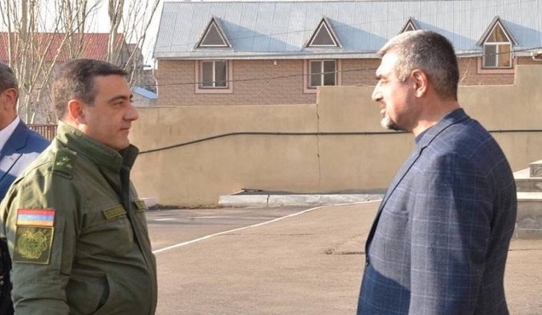 ԱԱԾ տնօրենի պաշտոնակատարն այցելել է սահմանապահ զորքեր