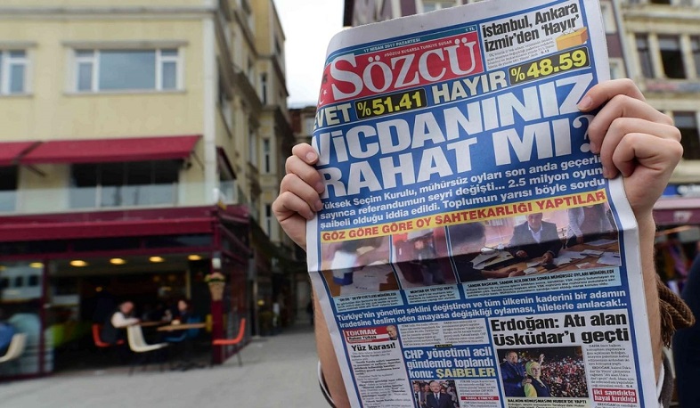 Ստամբուլում ձերբակալվել են «Sozcu» թերթի աշխատակիցներն ու լրագրողները