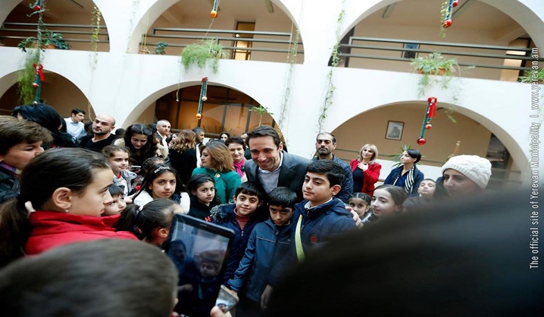 Երևանի քաղաքապետի ամանորյա շնորհավորական ուղերձը