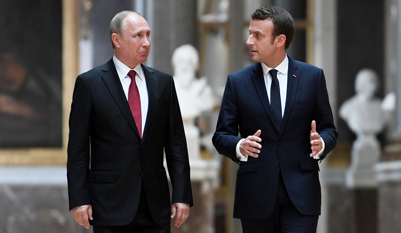 Պուտինն ու Մակրոնը հեռախոսազրույց են ունեցել