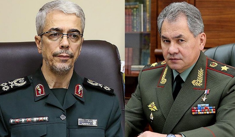 Իրանի ԶՈՒ ԳՇ պետ Բաղերին հեռախոսազրույց է ունեցել ՌԴ Պնախարար Շոյգուի հետ