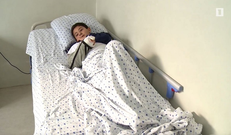 Միայն «Սբ Աստվածամայր» բուժկենտրոնում՝ պայթուցիկների հետևանքով անդամահատված 2 երեխա