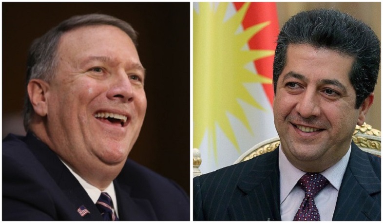 Մայք Պոմպեոն ու Մասրուր Բարզանին հեռախոսազրույց են ունեցել