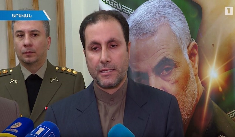 Իրանի փոխդեսպանը երախտագիտություն է հայտնել Հայաստանին