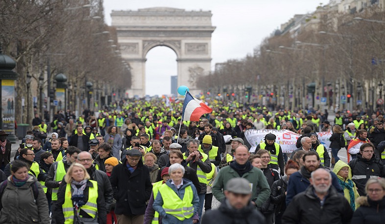 Ֆրանսիայում  ցույցերի ժամանակ բերման է ենթարկվել 9 ցուցարար
