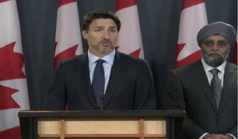 Հետախուզական տեղեկությունների համաձայն՝ ուկրաինական ինքնաթիռը խոցվել է հրթիռից. Թրյուդո