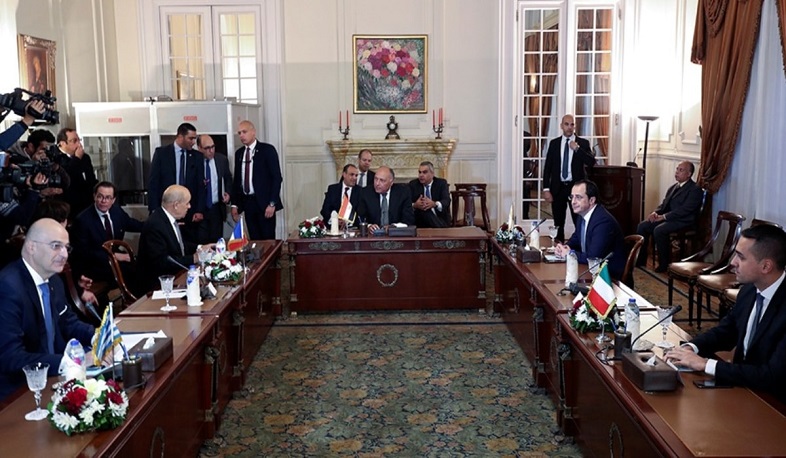 Եգիպտոսի, Հունաստանի, Կիպրոսի և Ֆրանսիայի ԱԳ ղեկավարները դատապարտել են Թուրքիային Լիբիայի հարցով