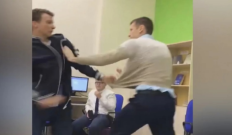 Ծեծկռտուք ուսուցչի և աշակերտի մասնակցությամբ՝ ռուսական դպրոցում