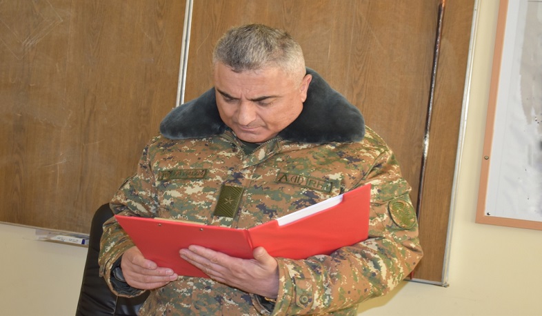 ԶՈՒ ԳՇ պետի տեղակալը ստուգայց է կատարել 2-րդ զորամիավորում