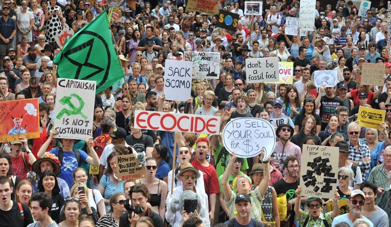 Զանգվածային ցույցեր Ավստրալիայում. պահանջը՝ անտառային հրդեհների խնդրի լուծում