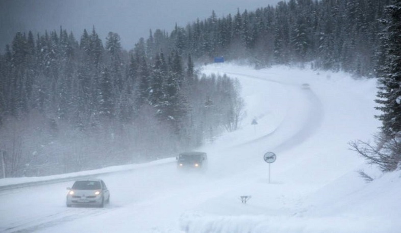 Երևանում ու մարզերում ձյուն է տեղում․ կան փակ ճանապարհներ