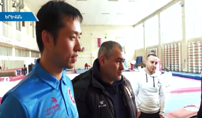 Հայաստանում է մարմնամարզության օլիմպիական կարգի մրցավար Դոյն Լուենը