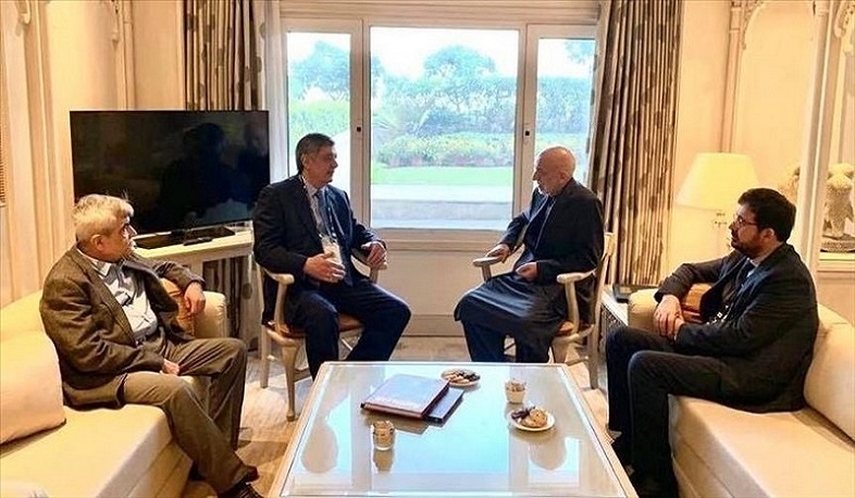 Աֆղանստանի նախկին նախագահը Դելիում հանդիպել է Պուտինի հատուկ ներկայացուցչի հետ