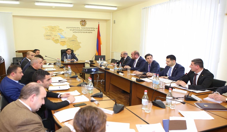 2020 թ. առաջին խորհրդակցությունը ՏԿԵ նախարարությունում